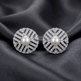 Pearl Aura Studs