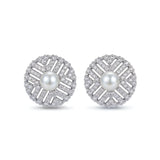 Pearl Aura Studs