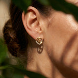 Cupid Knot Studs