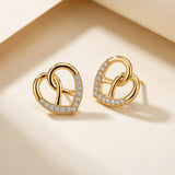 Cupid Knot Studs