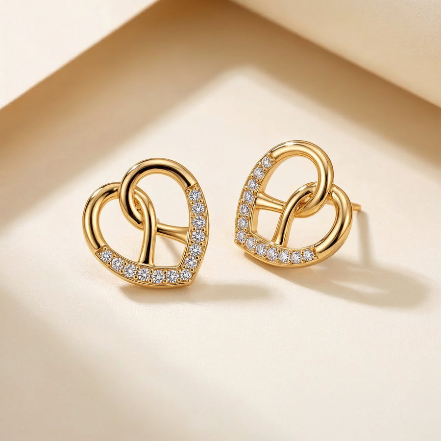 Cupid Knot Studs