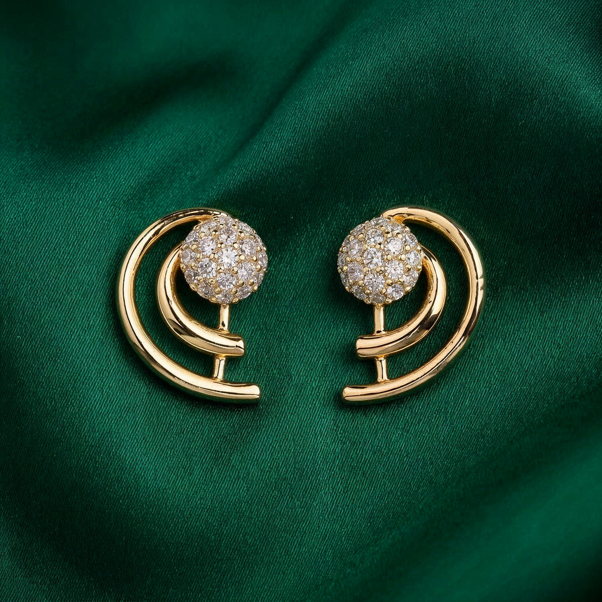 Orbit Swirl Studs