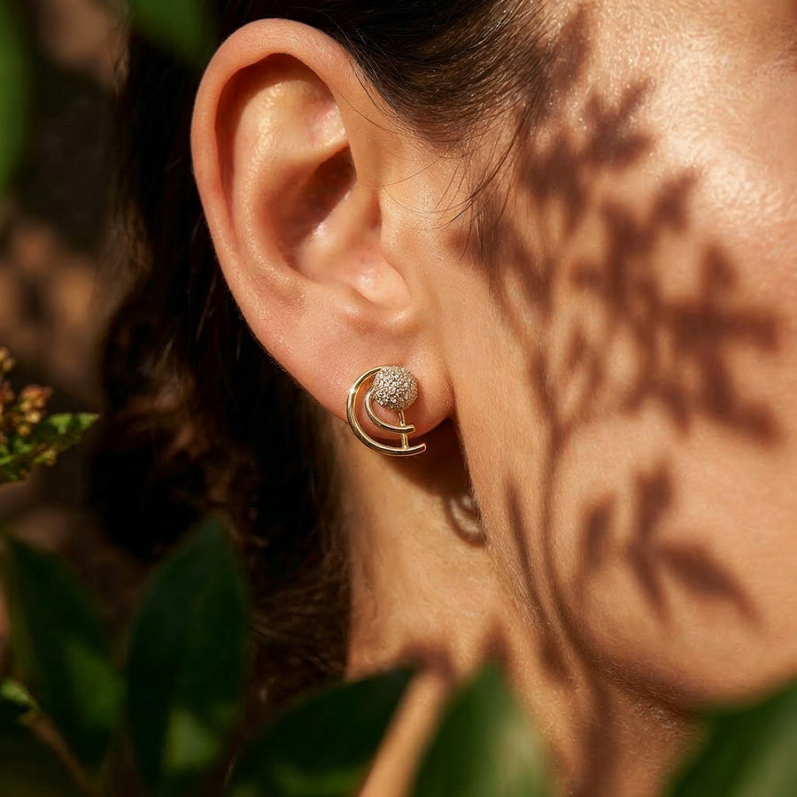 Orbit Swirl Studs