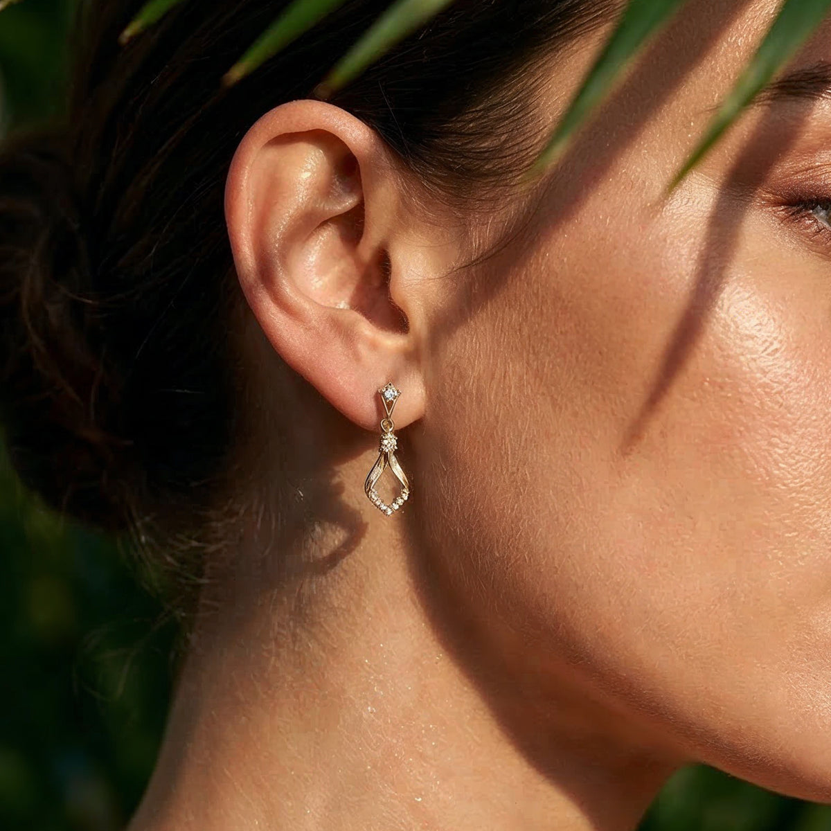 Petal Drop Earrings