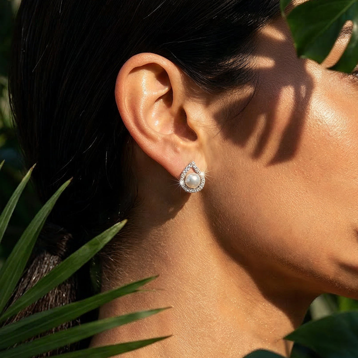 Petal Leaf Studs