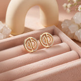 Aura Circle Studs