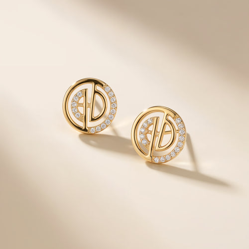 Aura Circle Studs
