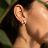Aura Circle Studs